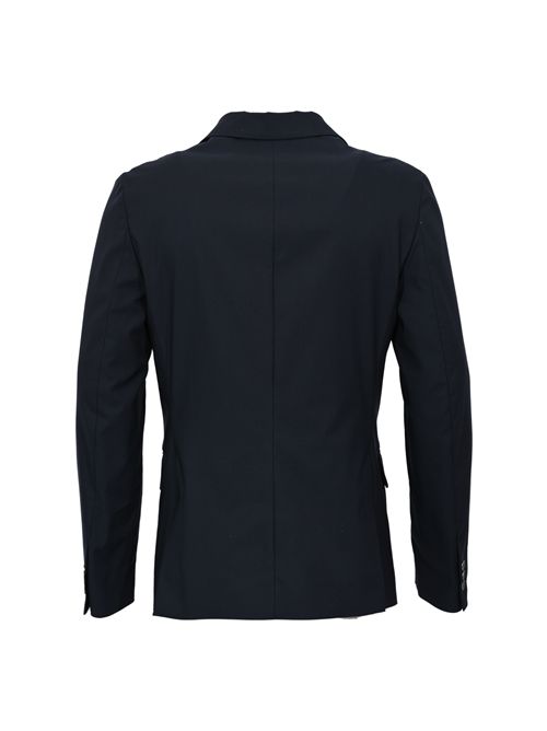 Giacca doppiopetto in misto cotone Blu Paolo Pecora | L014 01996685